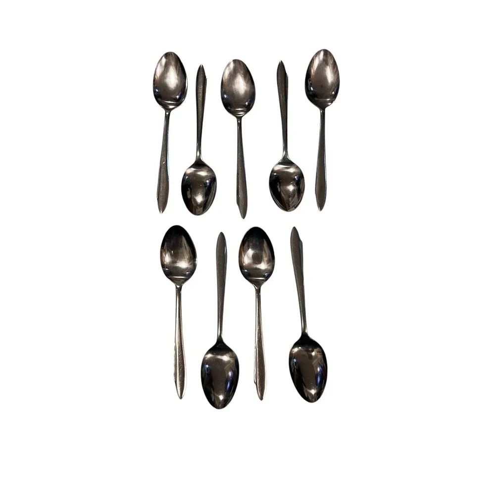 67 Pcs Vintage Stainless Steel Flatware Mid Century Modern Japan